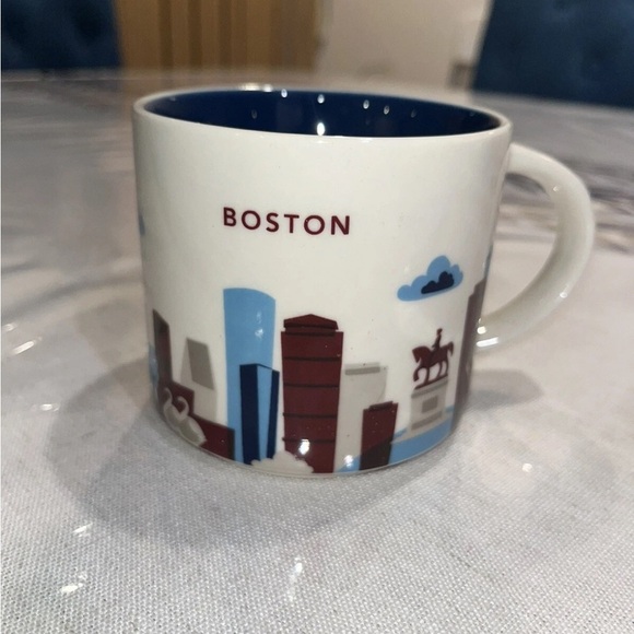 Starbucks Other - Starbucks Blue and White Boston Mug Dining Collection